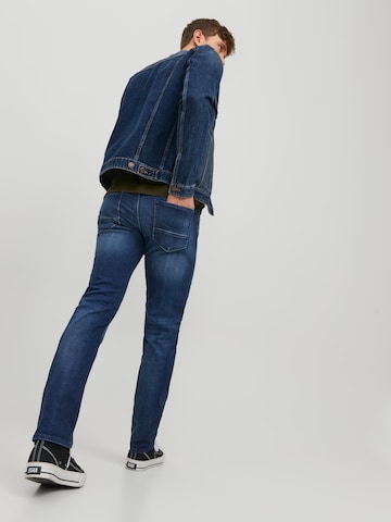 JACK & JONES Skinny Jeans 'Glenn Fox' in Blue