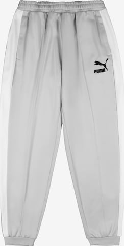 PUMA Loose fit Workout Pants in Grey: front