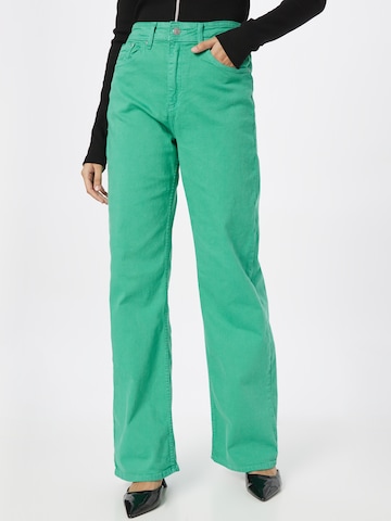 Wide leg Jeans 'KATO LYDIA' di b.young in verde: frontale