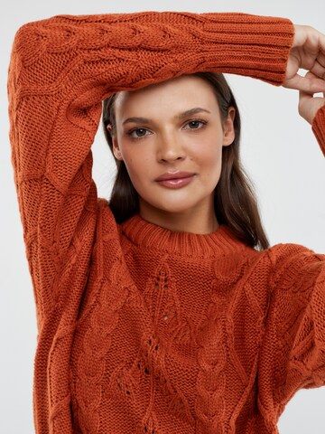 BIG STAR Pullover 'Nikula' in Orange