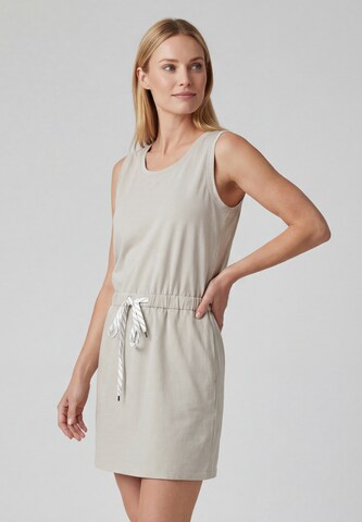 HALEE - Vestido de verão 'Fashion Look' em cinzento: frente