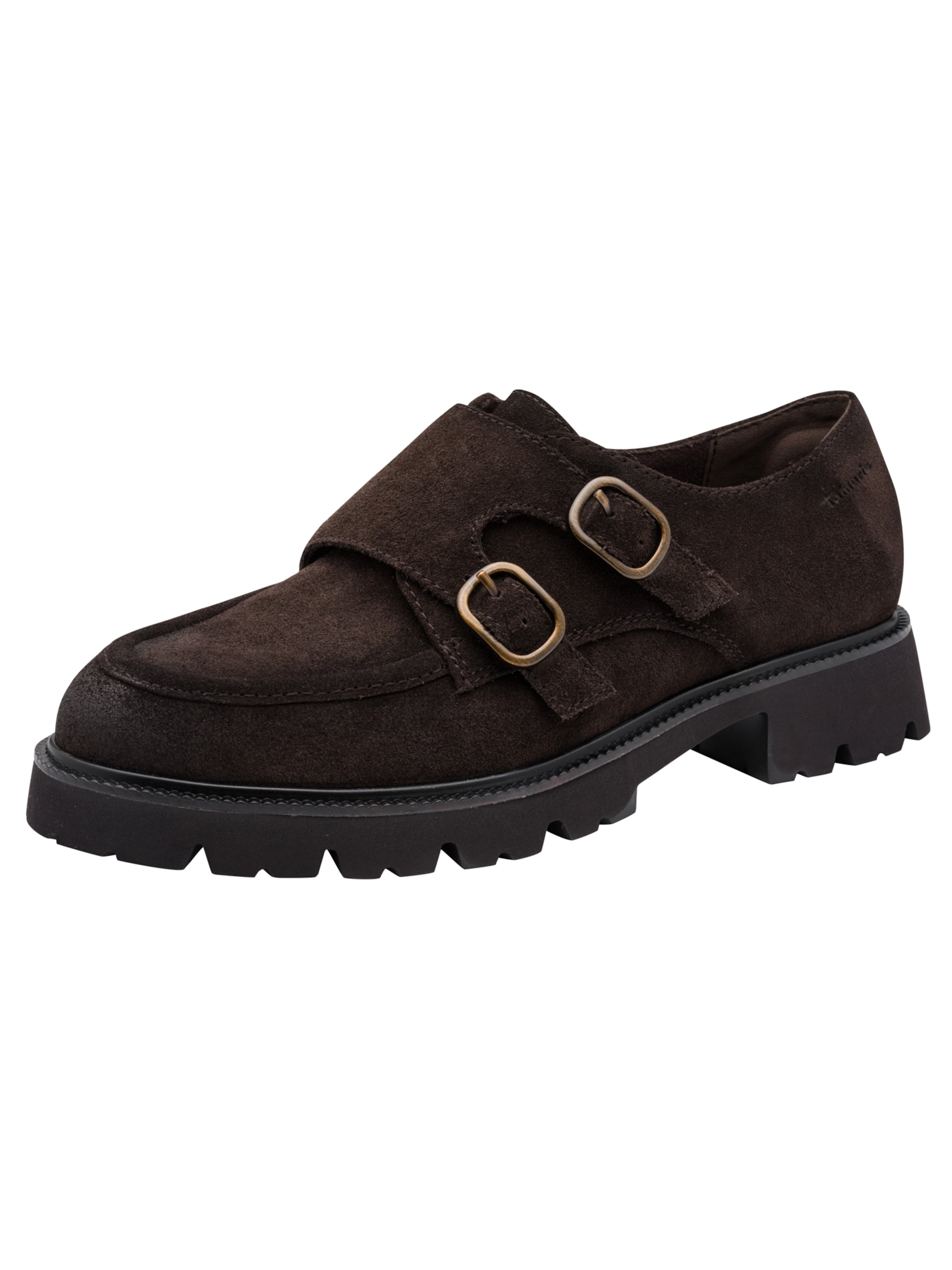 Tamaris Slipper in Braun: Vorderseite