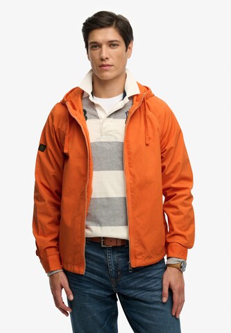 Veste mi-saison Superdry & Co en orange : devant
