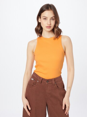 VERO MODA - Top 'LAVENDER' em laranja: frente