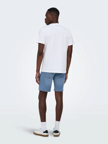 Only & Sons tavaline Teksapüksid 'ONSWEFT', värv sinine