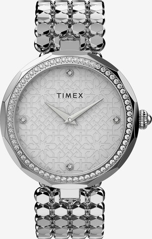 TIMEX Analoguhr 'City' in Silber: predná strana