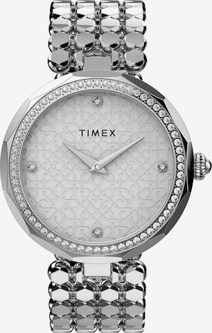 TIMEX Analoog horloge 'City' in Zilver: voorkant