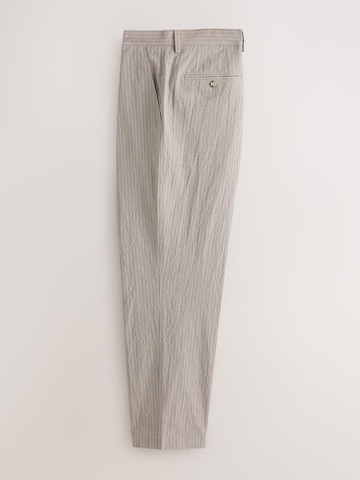 Next Loose fit Pleat-front trousers in Grey