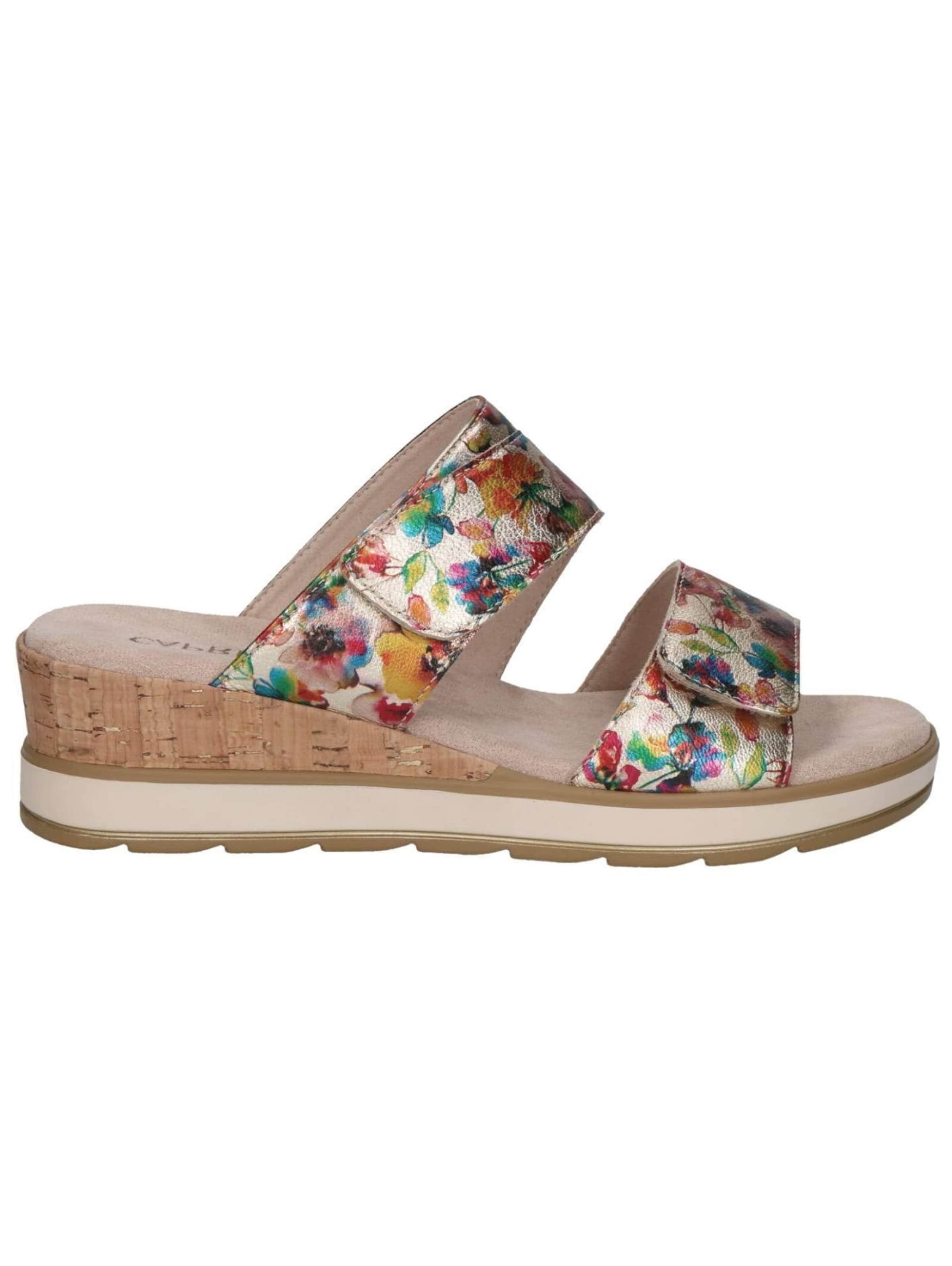 CAPRICE Pantolette in Mischfarben