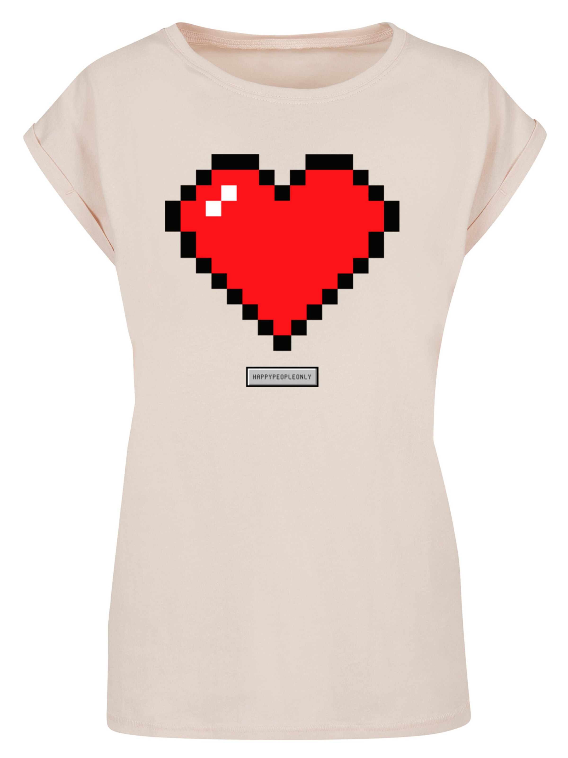 F4NT4STIC Shirt in Beige: front