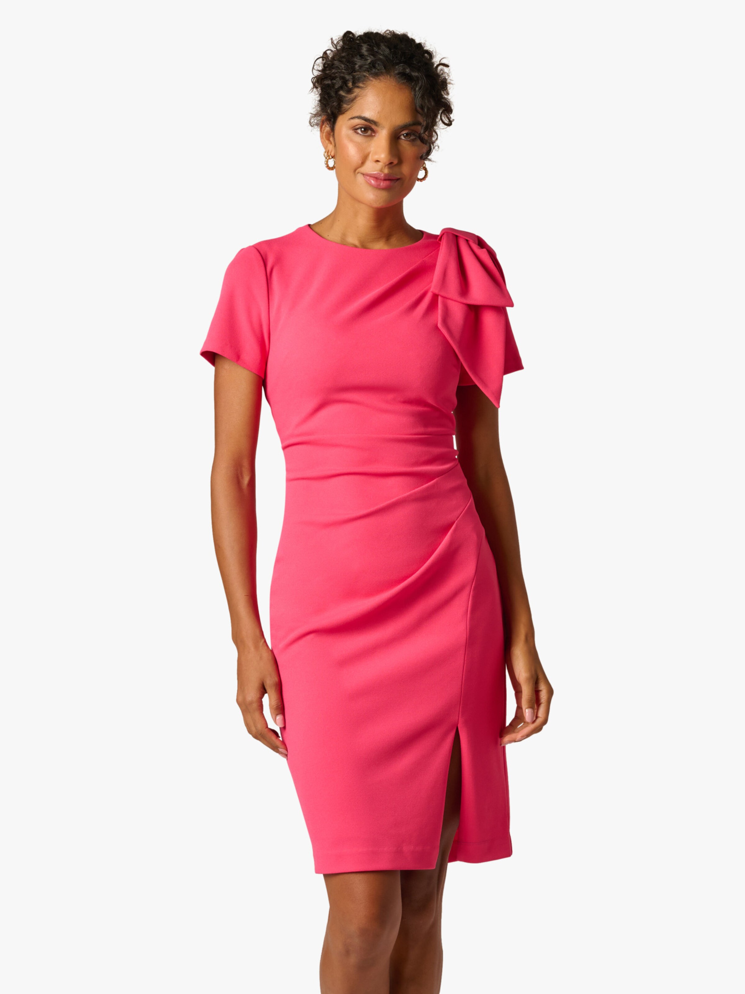 Adrianna Papell Cocktailjurk in Roze: voorkant