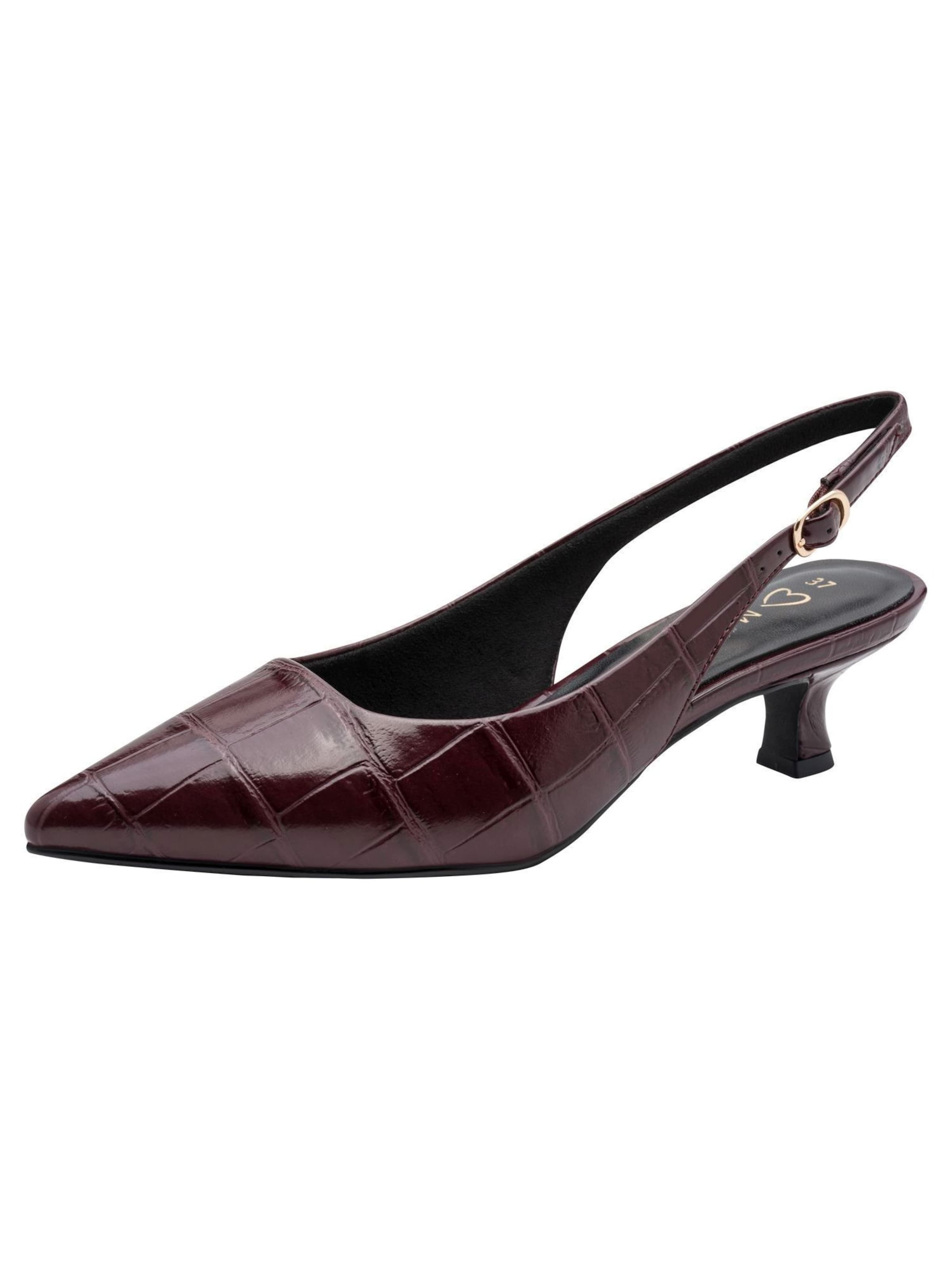 MARCO TOZZI Slingback pumps in Red: front