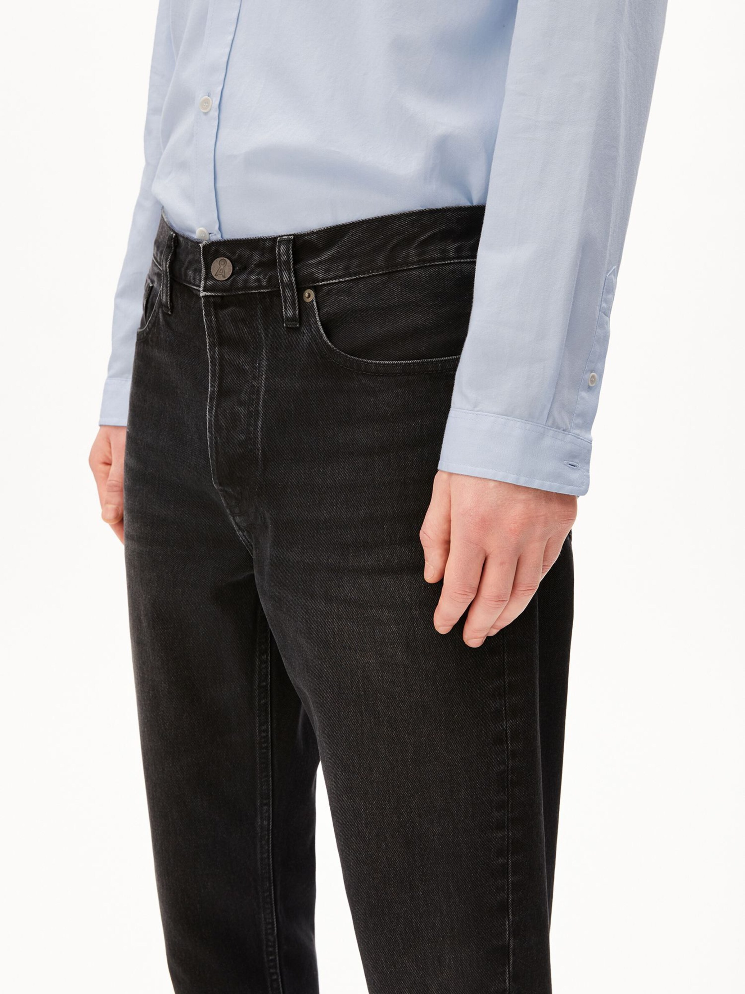 ARMEDANGELS Loosefit Jeans in Zwart