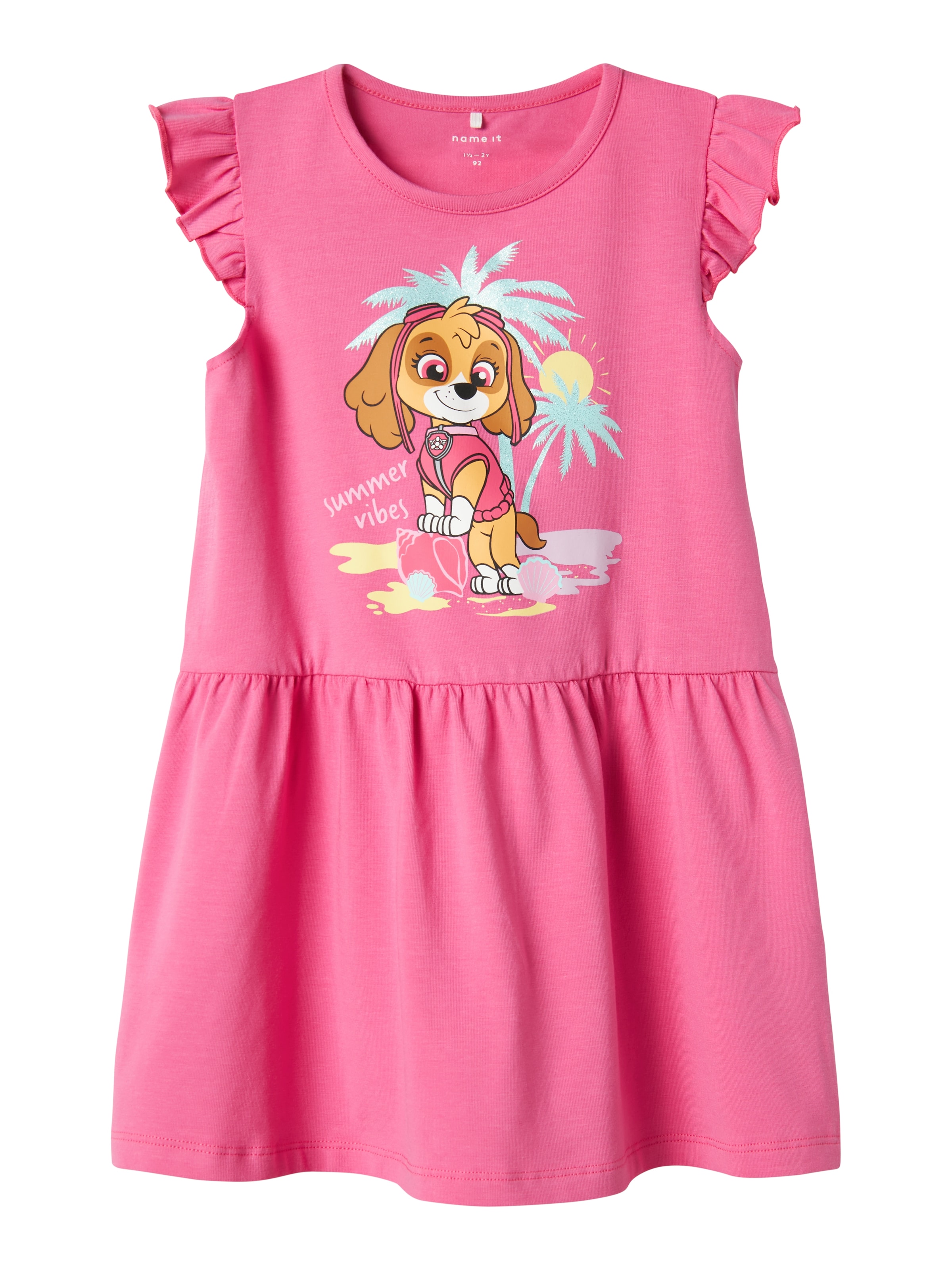 NAME IT - Vestido 'NMFMada' en rosa: frente