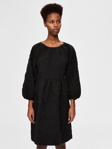 SELECTED FEMME Dress 'KVIST' in Black: front