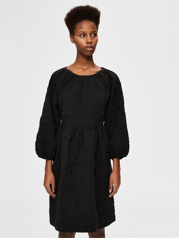 SELECTED FEMME Dress 'KVIST' in Black: front