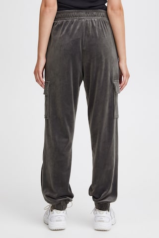 Oxmo Regular Cargo Pants 'Mitala' in Grey