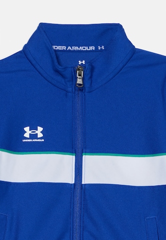 UNDER ARMOUR Trainingspak 'Challenger' in Blauw: voorkant