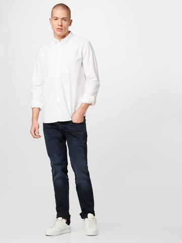 AllSaints - Ajuste regular Camisa 'HERMOSA' en blanco