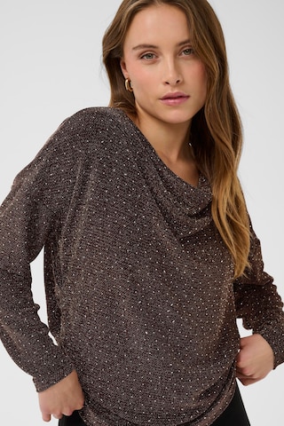 SAINT TROPEZ Shirt 'Noella' in Brown