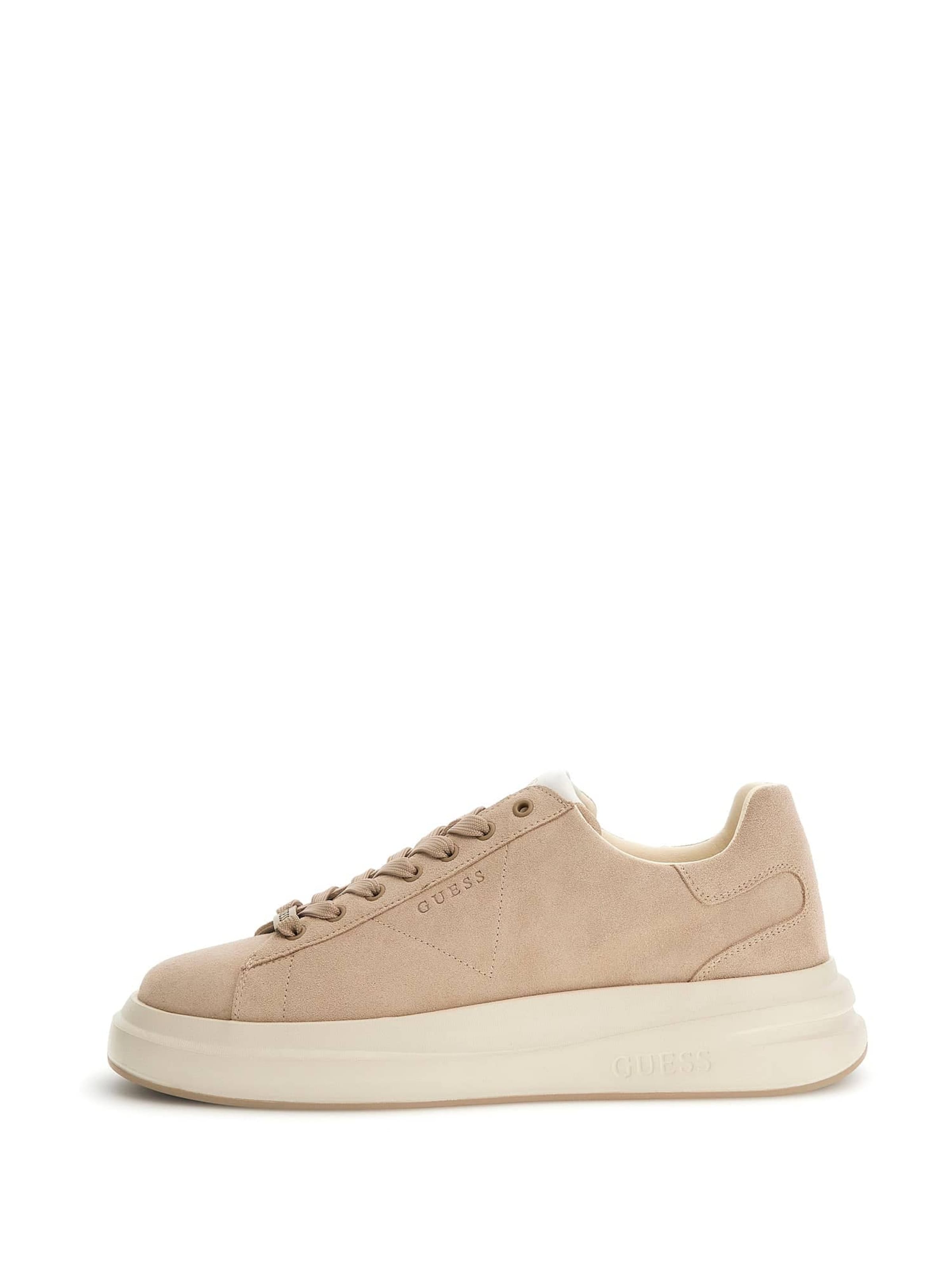 Sneaker low 'Elba' de la GUESS pe bej: față