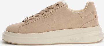 GUESS Nízke tenisky 'Elba' - Béžová: predná strana
