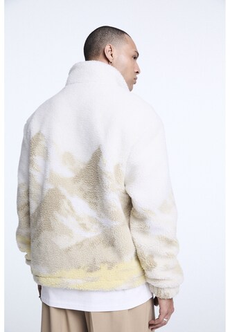 Karl Kani - Pullover 'Mountainscape' em branco