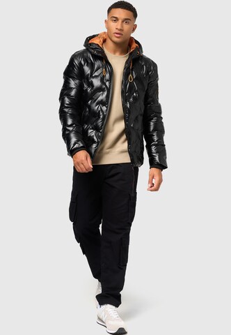 STONE HARBOUR Zimska jakna 'Geroo' | črna barva