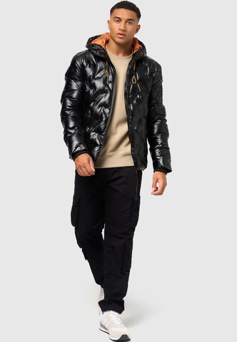 STONE HARBOUR Winterjacke 'Geroo' in Schwarz