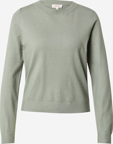 Pull-over s.Oliver en vert : devant