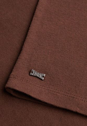 Superdry & Co Shirt 'Athletic Essentials' in Brown