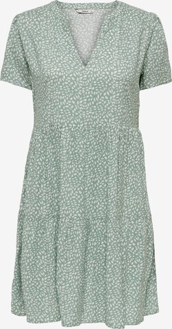 Robe 'ZALLY' ONLY en vert : devant