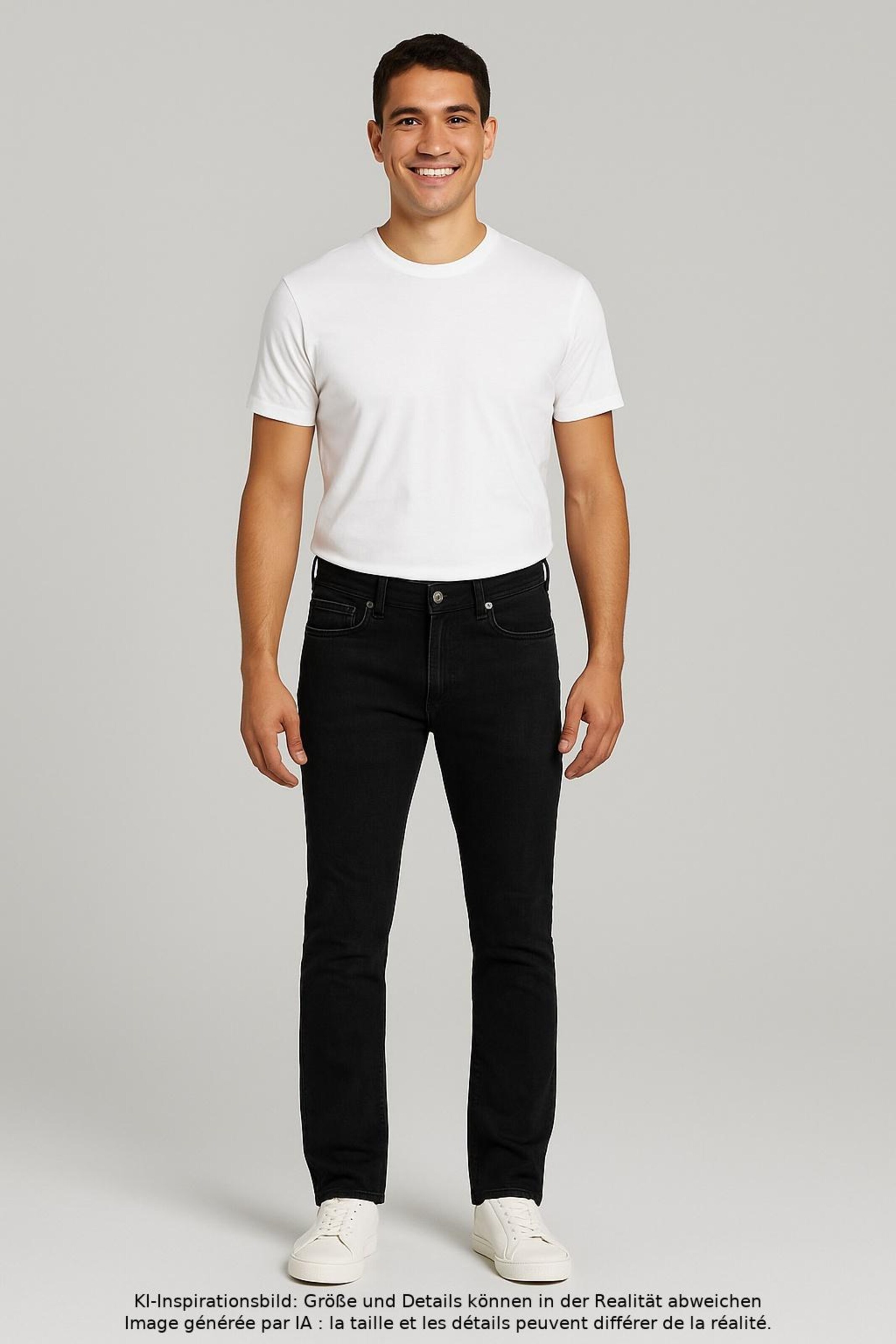 EDWIN Jeans in 30 in Black: front