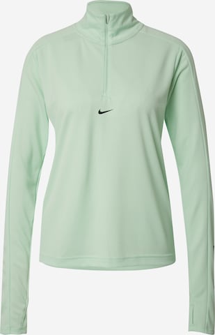 zaļš NIKE Sporta krekls 'PACER': no priekšpuses