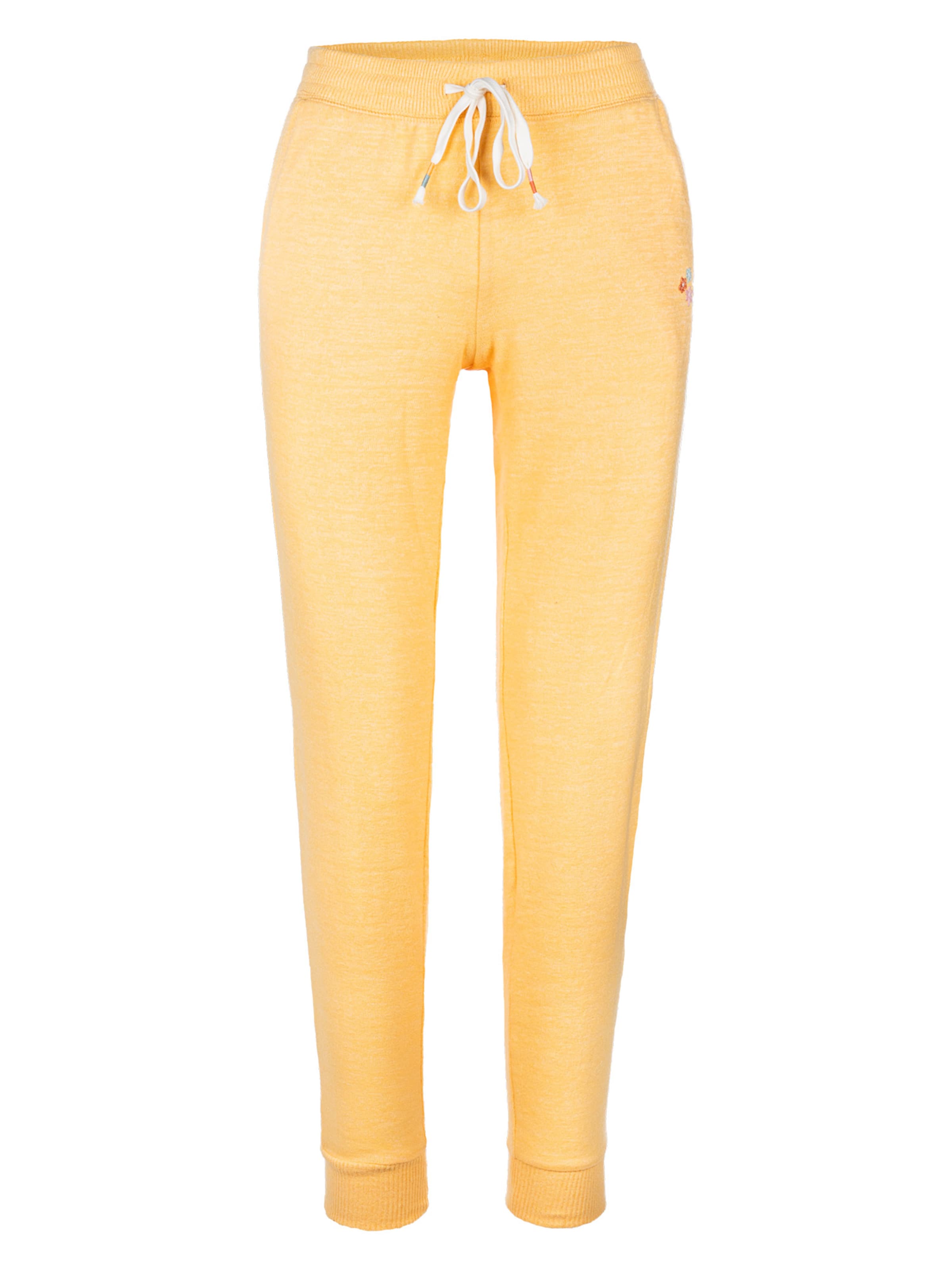 Pantalon de pyjama 'Sunshine On My Mind' PJ Salvage en jaune : devant