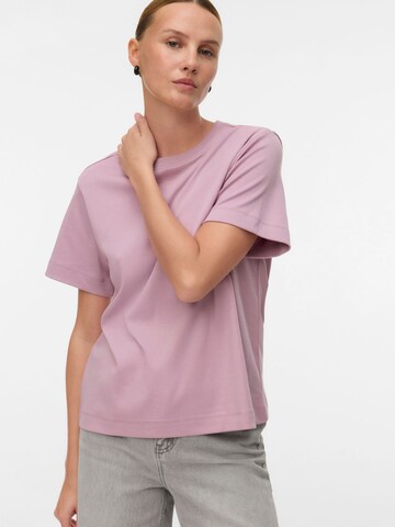 Aware Shirt 'VMNaima' in Lila: voorkant