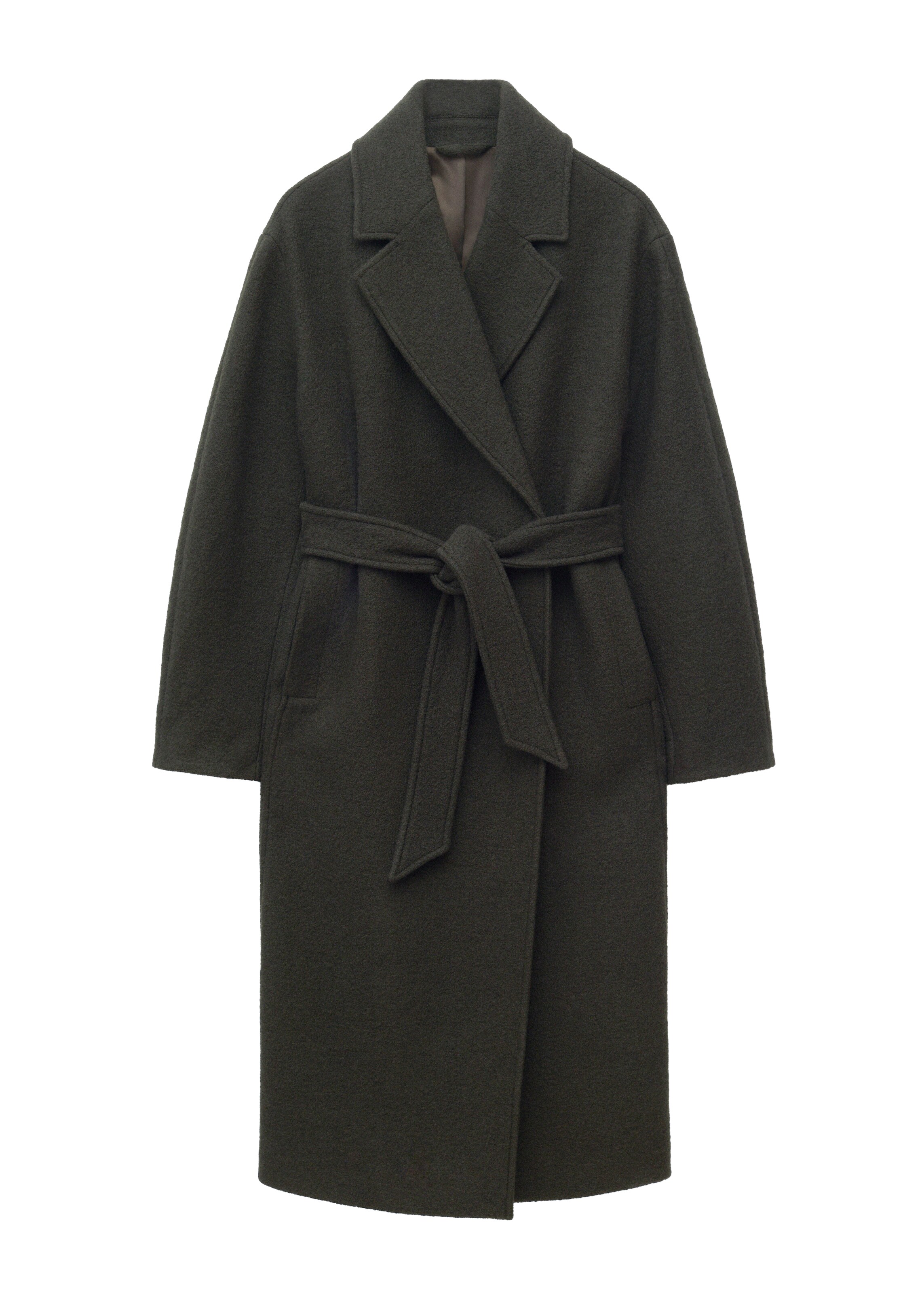 & Other Stories Демисезонное пальто в Зеленый: спереди