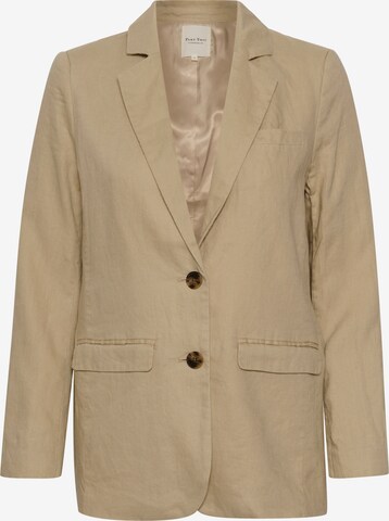 Blazer 'Nyan' Part Two en beige : devant