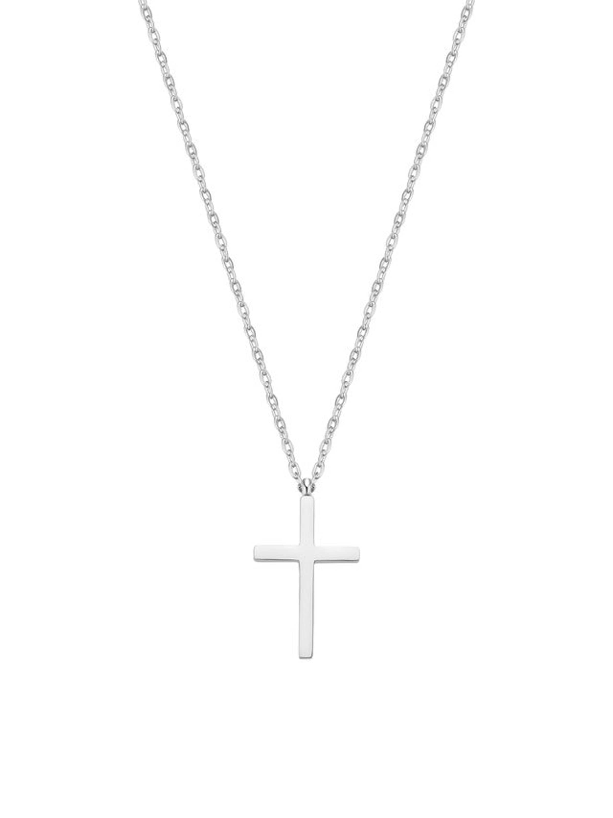 Hey Happiness Sieraden set 'Iconic Cross' in Zilver