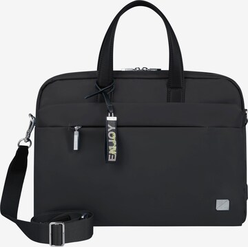 SAMSONITE Laptop Bag 'Workationist' in Black: front