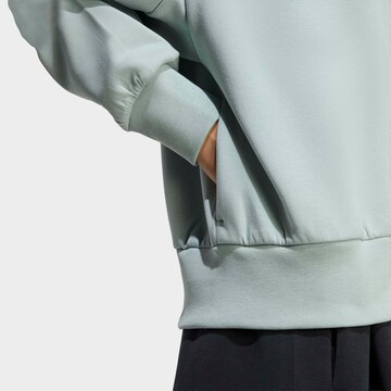 ADIDAS SPORTSWEAR Athletic Zip-Up Hoodie in Green