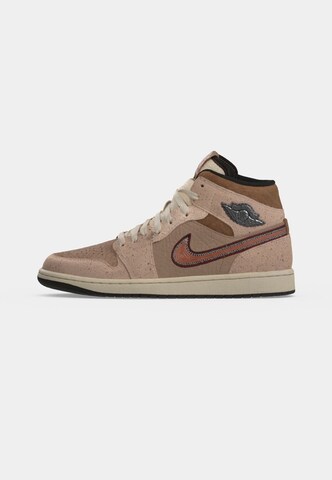 Jordan Členkové tenisky 'AIR JORDAN 1' - Žltá: predná strana