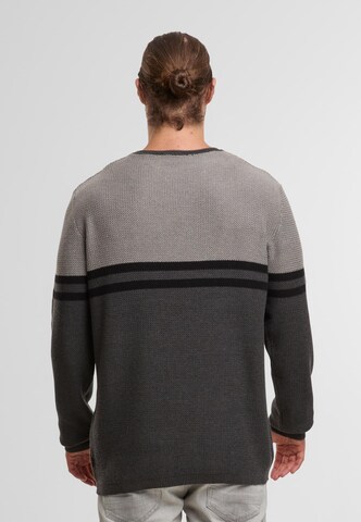 Pull-over 'Jaluf' INDICODE JEANS en gris