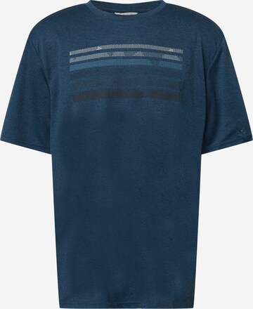 KILLTEC Funkcionalna majica | modra barva: sprednja stran