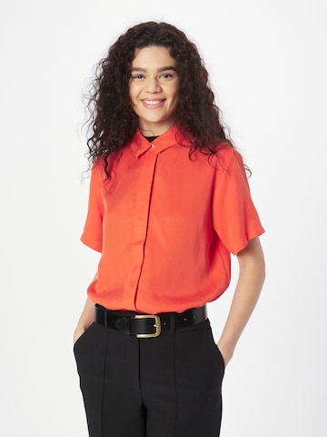 Samsøe Samsøe - Blusa 'MINA' em vermelho: frente