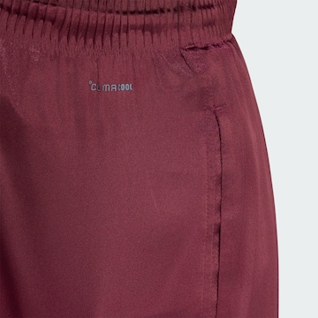 ADIDAS PERFORMANCE Loosefit Sportbroek 'Cover Up' in Rood