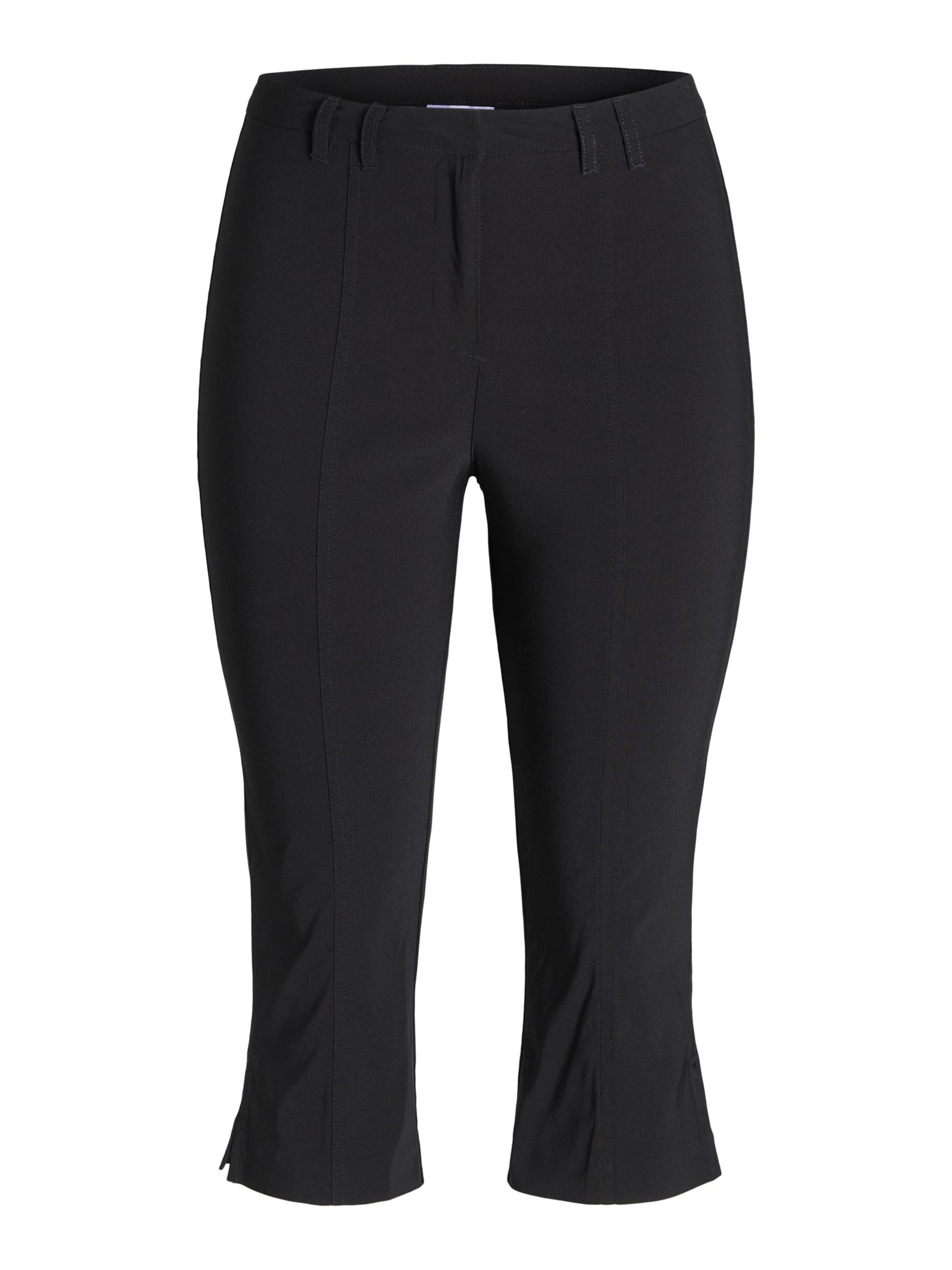 Coupe slim Pantalon 'JXIBEN' JJXX en noir : devant