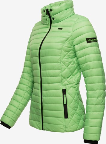 MARIKOO Between-Season Jacket 'Samtpfote' in Green