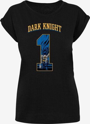 Maglietta 'DC Comics Batman Football Dark Knight' di F4NT4STIC in nero: frontale