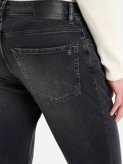 BOSS Jeans ' Onyx Bo Born ' in de kleur Antraciet, Productweergave